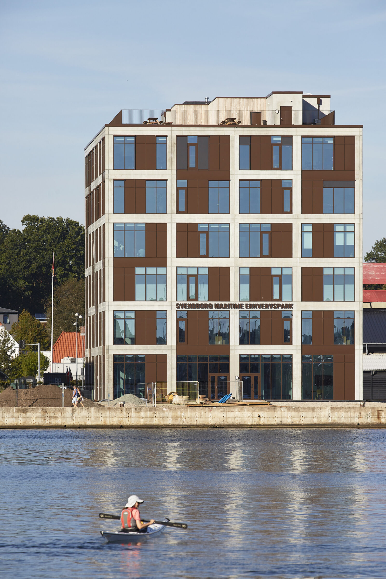 Fjelsøs glas-alu facader på maritim erhvervspark i Svendborg