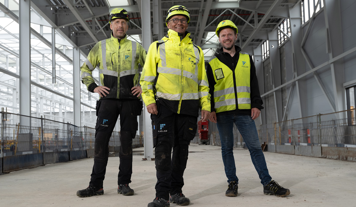 Fjelsø montører samarbejder tæt med projektledelsen