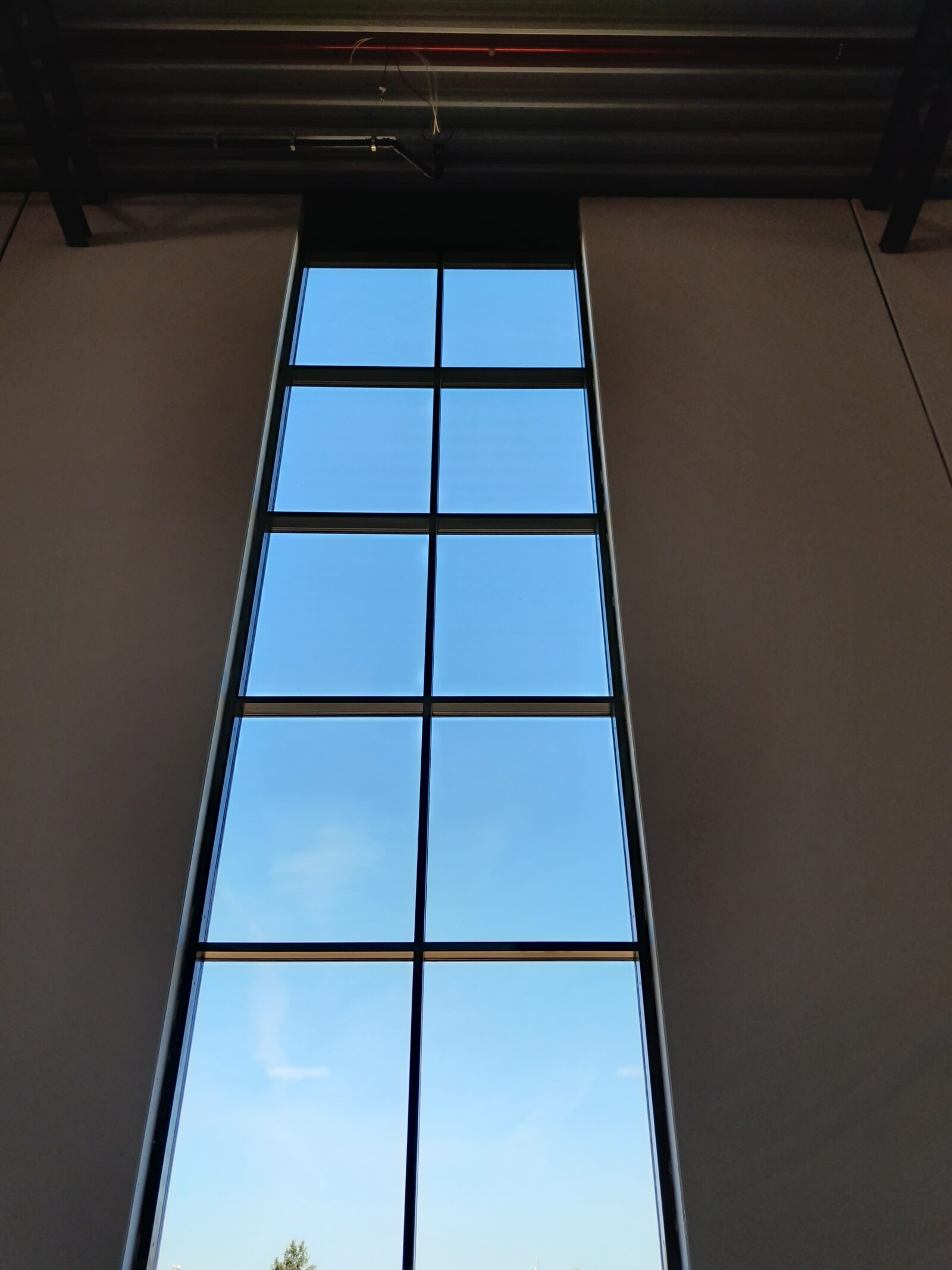 T.Hansen logistikcenter i Middelfart med Glas-alu facade fra Fjelsø