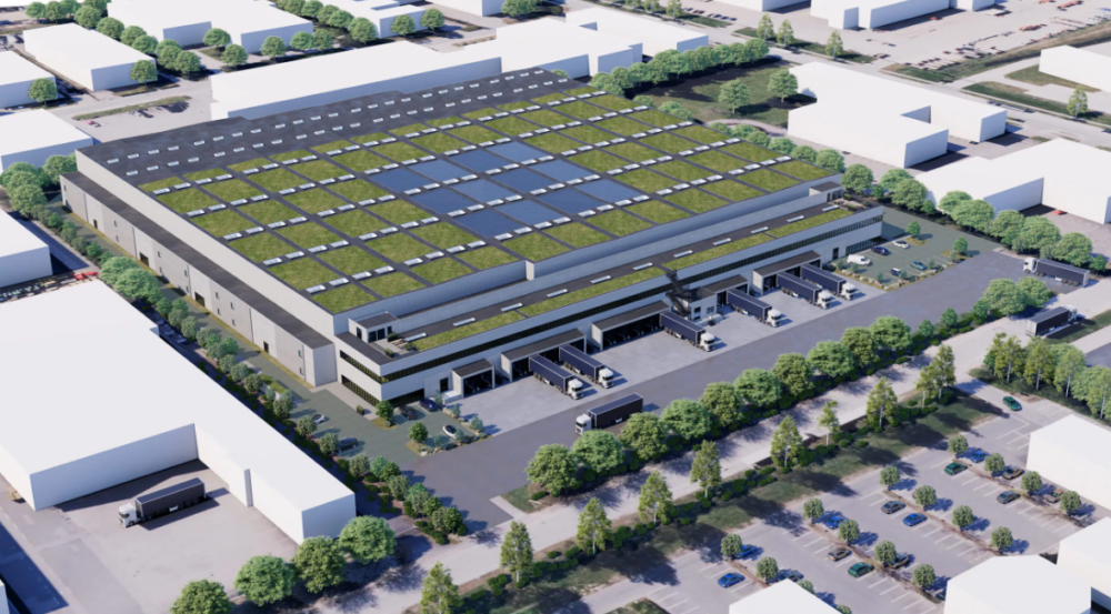 persienneruder, stickfacader samt døre og vinduer fra Fjelsø til Vellivs nye logistikcenter.