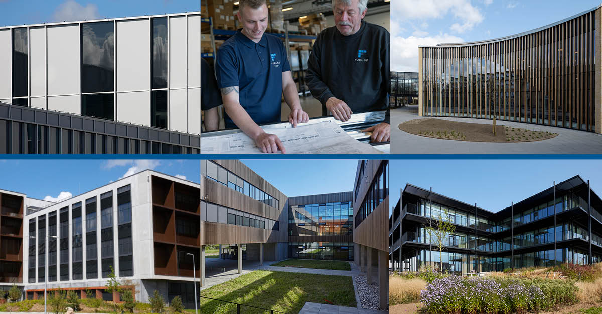 Fjelsø facader i samarbejde mellem faggrupper