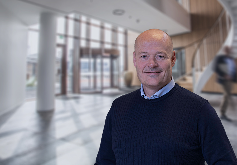 Per Leerberg fra Fjelsø i Odense står for salget på Fyn og Vestsjælland