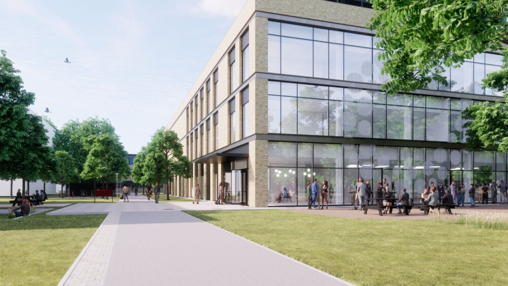 Glas- og alufacader og beklædning fra Fjelsø til Cellerator DTU.